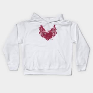 Red Heart Live Free 603 Kids Hoodie